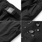 Winter Outdoor Down-filled Warm Windproof Waterproof Ski Pants