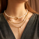 OT Pearl Necklace - Classic Elegance