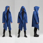 Long Cardigan Cloak Hooded Coat