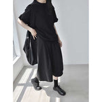 Women's Wide-leg Loose Casual Mid-length Trousers