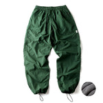 Japanese Waterproof Breathable Loose Fleece Lined Casual Pants