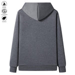 KZZ Men's Winter Fleece Lined Warm Hooded Jacket