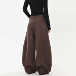American Retro Deconstructed Rivet Scimitar Pants