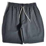 Outdoor Seersucker Plaid Beach Shorts
