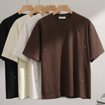 American Retro Patchwork Casual Loose T-shirt