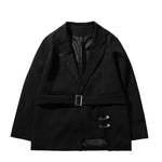 Black Tie Waist Blazer