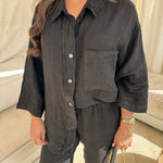 Charlotte Reid | Linen Two-Piece Set For Women