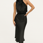 Aurora Bellini | Satin Midi Dress For Women