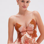 La Scintilla | Exclusive Papillon Maxi Dress