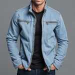 Marion | Zip Jacket - Vintage Washed