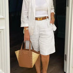 Phoebe Stirling | Linen Blazer & Shorts Set For Women