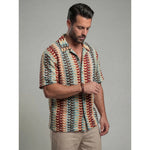 KZZ  New Summer Men's Knitted Shirt