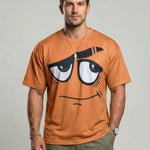 KZZ Men's 3D-Printed T-Shirt