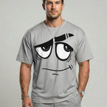 KZZ Men's 3D-Printed T-Shirt