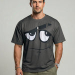 KZZ Men's 3D-Printed T-Shirt