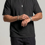 KZZ Men's Crew Neck T-Shirt