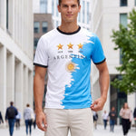 KZZ Crew-neck short-sleeve sports T-shirt