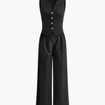 Sienna Holloway | Cotton Linen Two-Piece Set For Women