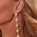 Silvia Embellished Drop Earrings