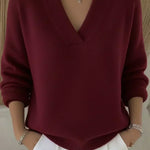 Vivelle™ | Relaxed V-Neck Sweater