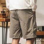 Khaki Gorpcore Cooling Ice Silk Lightweight Cargo Shorts