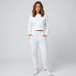 Jade Collins | Crop Sweatshirt & Cargo Jogger Set For Women