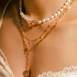 OT Pearl Necklace - Classic Elegance