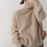 V|C - Oversized Turtleneck Knit Sweater Kathleen