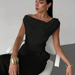 Amélie Rousseau | Draped Elegance Top For Women