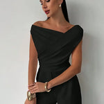 Amélie Rousseau | Draped Elegance Top For Women