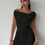 Amélie Rousseau | Draped Elegance Top For Women
