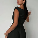 Amélie Rousseau | Draped Elegance Top For Women