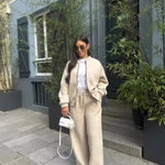 Élodie Moreau | Luxe Comfort Zip Lounge Set For Women