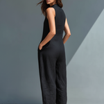Marbella | Sleeveless linen jumpsuit