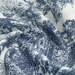 Grace Holloway | Blue Toile 3-Piece Printed Set For Women