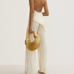 Imogen Rafferty | Pleated Halter Two-Piece Set For Women