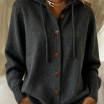Brenda™ | Cozy Button Cardigan Hoodie