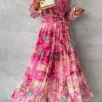 Hazel™ | Floral Wrap Dress