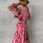 Hazel™ | Floral Wrap Dress