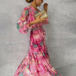 Hazel™ | Floral Wrap Dress