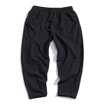 Men's 100% Cotton Cropped Pants | Trendy Loose Fit for Summer Style