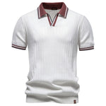 Men's 100% Cotton Polo Shirt | Elegant Soft Casual Wear for All Seasons