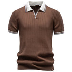 Men's 100% Cotton Polo Shirt | Elegant Soft Casual Wear for All Seasons