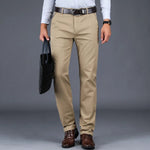 Men's Broadcloth Tailored Trousers | Sharp Everyday Business Essential