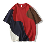 Men's Cotton-Blend Abstract T-Shirt | Bold Modern Everyday Essential