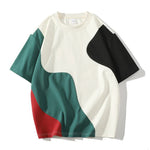 Men's Cotton-Blend Abstract T-Shirt | Bold Modern Everyday Essential
