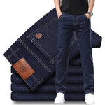 Men's Cotton Denim Jeans | Timeless Structured Elegance