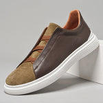 Men's Leather Suede Sneakers | Textured Everyday Fit