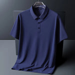 Men's Ice Silk Polo Shirt | Breathable Comfort for Active Days