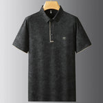 Men's Ice Silk Polo Shirt | Stylish Breathable Summer Essential